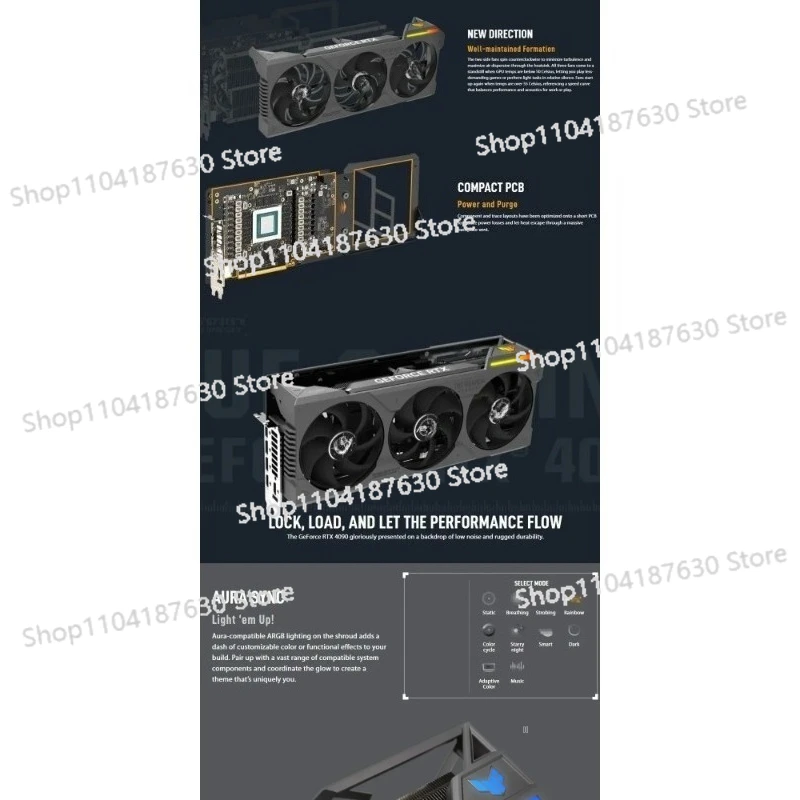 4090 Graphics ROG STRIX RTX409 - огляд і ціна Graphics Card 24Gb Gddr6X
