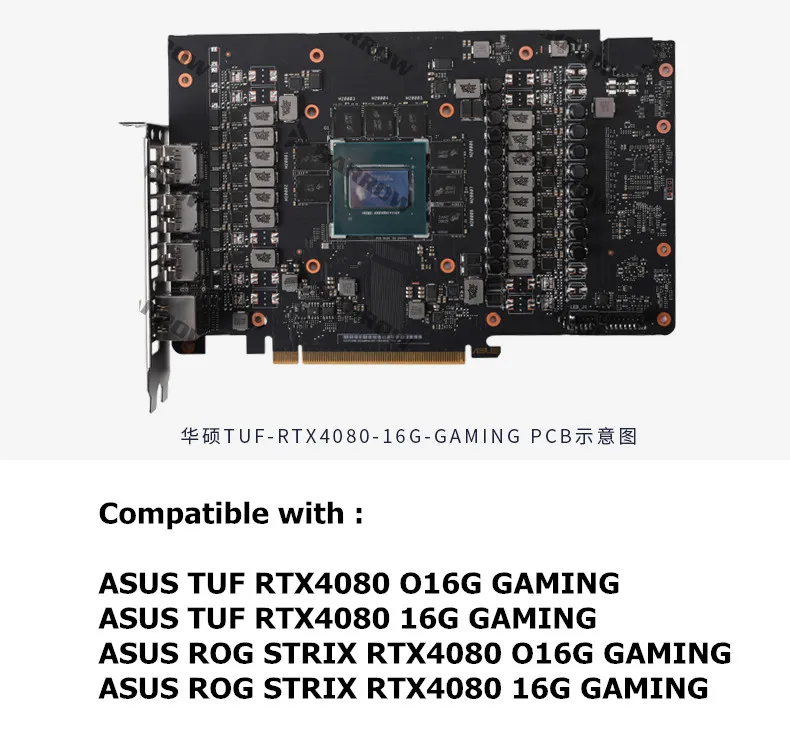 Barrow BS-AST4080-PA,4080 GPU  - огляд і ціна Rtx 4090 Water Block