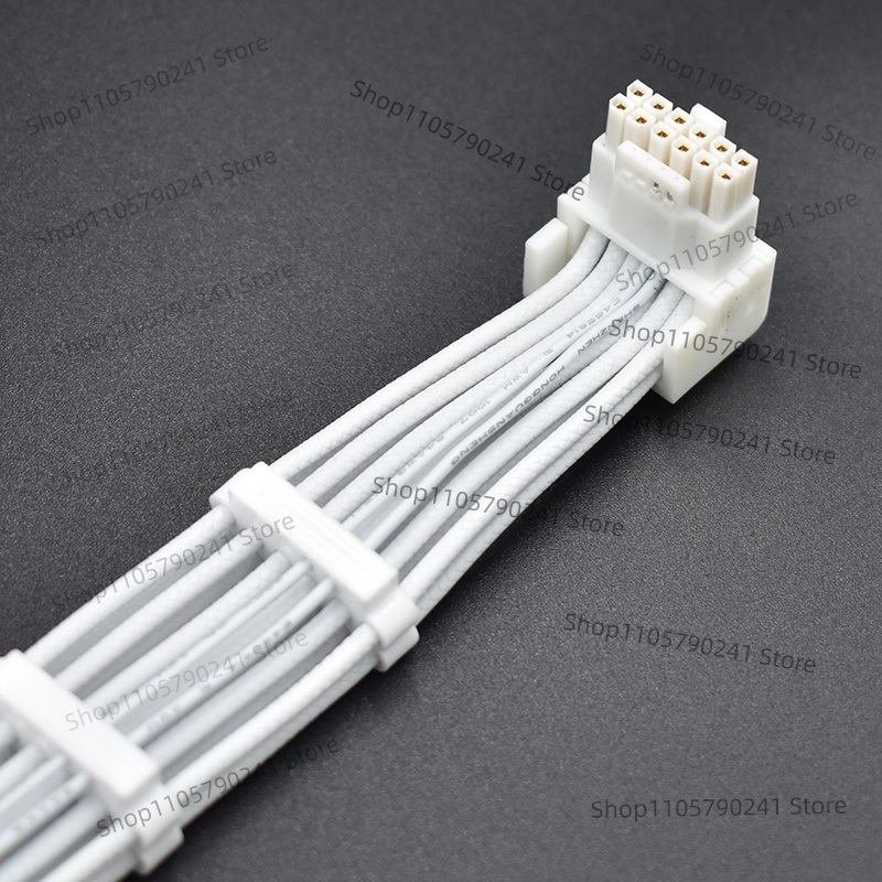 White 16AWG Braided Pattern Ca - огляд і ціна Dual 8Pin To 16Pin 12Vhpwr Cable